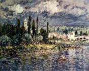 克劳德 莫奈 : Landscape With Thunderstorm